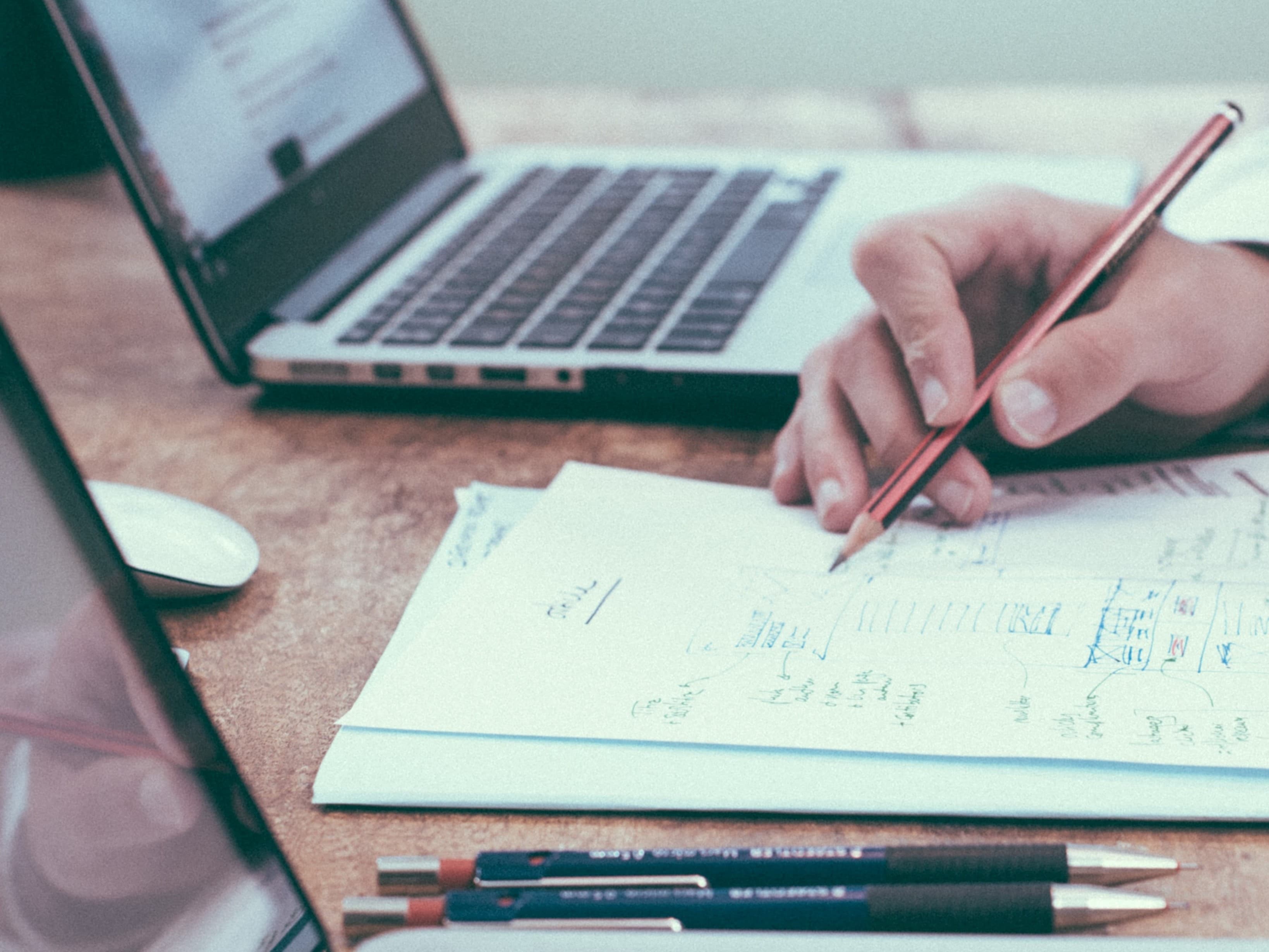 Oil rig in the ocean